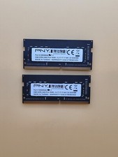 PNY 8GB x 2 Total 16GB  DDR4 2400 PC4-19200 CL17 1.2V SODIMM Laptop Ram  ~ picture