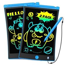  2 Pack LCD Writing Tablet with Stylus, 8.5in Erasable 8.5 inch Blue+blue picture