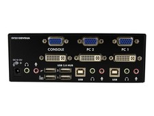 StarTechcom DVI VGA Dual Monitor KVM Switch Kvm Switch SV231DDVDUA picture