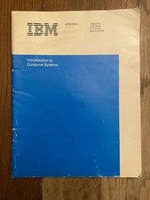 IBM Introduction To Computer Systems Third Edition 1978 RARE picture