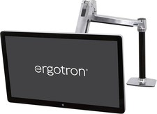 Ergotron LX HD Sit-Stand Single Monitor Arm VESA Desk Mount 14-30 lbs 45-384-26 picture
