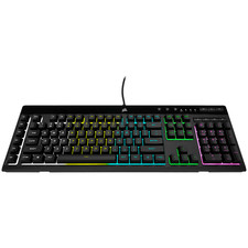 Corsair K55 RGB PRO Gaming Keyboard 5 Zone RGB Membrane IP42 Certified Refurb picture