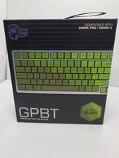 Glorious GPBT-O PC Pro Gaming Key Cap Set Olive Green AU New And Sealed  picture