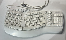 Perixx Periboard-512 Ergonomic Split Keyboard - Natural Ergonomic Design - white picture