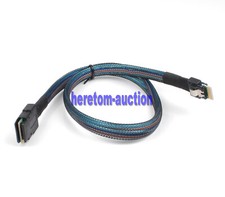 SLIM SAS SF-8654 4I 38Pin to MINI SAS 8087 36Pin server connection Cable 50cm picture