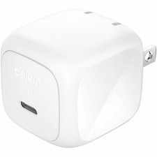 Belkin BoostCharge 45W USB-C PD 3.1 PPS Wall Charger, White picture