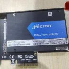 MICRON 9300 max 3.2TB SSD U2 MTFDHAL3T2TDR U2 NVME Solid State Drive Genuine picture