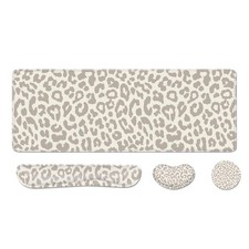 Cheetah Desk Pad and Keyboard Wrist Rest, Large Pad + Keyboard Pad+Wrist , No... picture