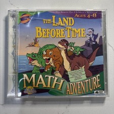 The Land Before Time Math Adventure 1997 Ages 4-8 CD-ROM WIN/MAC picture