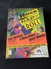Vintage Paramount Interactive Rock Rap 'N Roll Music Maker DAW Software for IBM picture