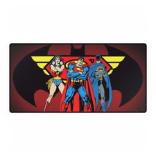DC Comics Trinity Superman Batman And Wonder Woman Mouse Pad Desk Mats picture
