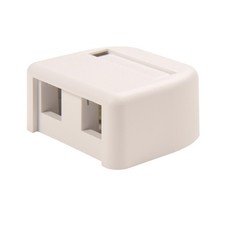 20 Pack Legrand KSSMB2 2 Port Keystone Openings Screw Kit Fog White picture