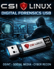 CSI Linux Digital Forensics USB 64GB | OSINT, Cyber Recon & Investigation Tools picture