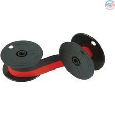 11216 Universal Twin Spool Calculator Ribbon, 6-Pack,Black/red picture