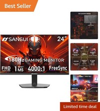 Experience Stunning Visuals: 24-Inch 180Hz FHD Monitor with HDR & FreeSync picture
