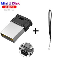 32GB 64GB Mini Flash Drives Memory Stick External Thumb Drives For PC Laptop picture