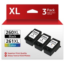 PG-260XL CL-261XL Ink Cartridges for Canon 260 261 Pixma TS6420a TR7020 TR7022a picture