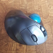 Logitech M570 Wireless Ergonomic Trackball Computer Mouse & Dongle Tested picture
