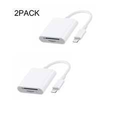 2PACK SD/TF Card Reader for IPhone iPad to SD Adapter Trail Game camera viewer picture