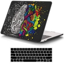 iCasso Plastic Hard Shell Case w/Keyboard Covers for M2/M1 MacBook Pro 13