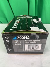 NEW Genuine Lexmark 700H2 CYAN High Yield Toner Cartridge for CS310/410/510 picture