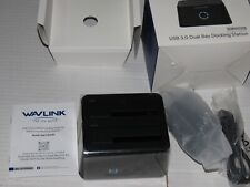 Wavlink WL-ST334UA USB 3.0 Dual Bay Docking System Plug & Play picture