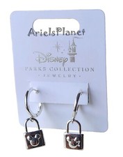 Disney Parks Collection Jewelry Mickey Mouse Ear Lock Earrings picture