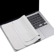 1pc Microfiber Laptop Keyboard Protector & Screen Cleaning Cloth for MacBook Pro picture