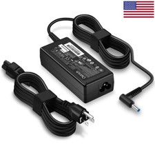  Charger for HP Laptop Computer 65W 45W Smart Blue Tip Power Adapter Envy x360 picture