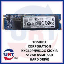 TOSHIBA CORPORATION KXG60PNV512G KIOXIA 512GB NVME SSD HARD DRIVE #198985# picture