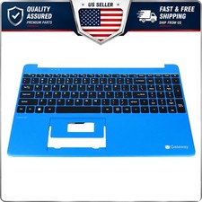 For Gateway GWTN156-1/-4/-5/-7 Blue US Keyboard Palmrest Upper Case No Touchpad picture