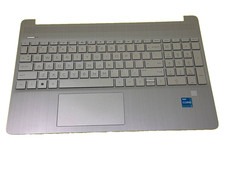 GENUINE HP  15-DY2093DX LAPTOP PALMREST TOUCHPAD KEYBOARD L63578-001 EA0P500702A picture
