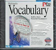 Multimedia Vocabulary PC CD-ROM Interactive (1996) Windows Software New picture