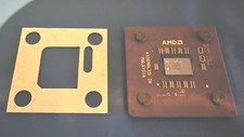 Vintage AMD Athlon With Rare Fiber Shim A1200AMS3C 1.2GHZ Ceramic Processor 1999 picture