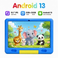 Kids Tablet 10'' Android 13 for Kids 2GB+32GB Parental Control Educational Games picture