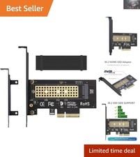 M.2 NVMe PCIe 4.0 Adapter with Advanced Cooling - Compatible with Top SSD Brands picture