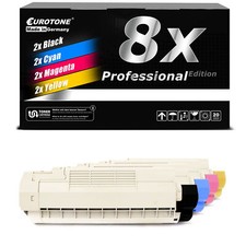 8X Pro Cartridge For OKI Color ES 3032 DN DTN Multipack picture