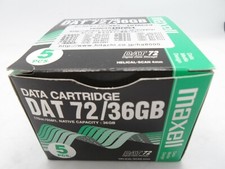 5 X NEW MAXELL Data Cartridge HP IBM DAT72 DDS5 drive HS-4/170S9D)5 HELICAL-scan picture