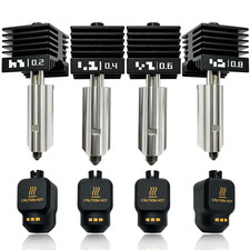 4PK 0.2/0.4/0.6/0.8Mm P2S Hotend for X2D/H2S/H2D/H2C Print Head picture