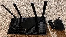 tp-link Archer AX55 Pro AX3000 Multi-Gigabit Wi-Fi 6 Router W/Power Cord picture