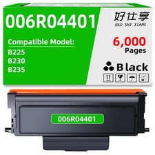 B230 Black Toner Cartridge Compatible for Xerox 006R04401 B225 B230 B235 6000P. picture