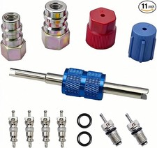 R12 to R134A AC Retrofit Fitting Adapter Kit, R12 R22 to R134A High/Low Fitting picture