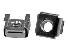 StarTechcom 50 Pkg M6 Cage Nuts for Server Rack Cabinet CABCAGENUTS6 picture