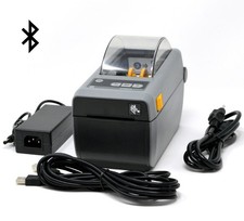 Zebra ZD410 Direct Thermal Barcode Label Receipt Printer USB Bluetooth picture