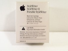 Apple M8041G/C StyleWriter Black Ink Cartridge, New Sealed, FREE 2-3 Day Ship picture