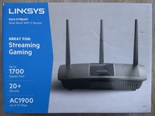 Linksys MAX-STREAM AC1900 MU-MIMO Dual-Band 2.4GHz/5GHz Gigabit Wi-Fi Router picture