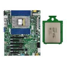 AMD EPYC 7452+Supermicro H11SSL-i 32cores 64threads 2.35 GHz motherboard+ CPU-- picture