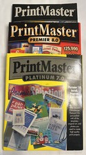 Print master Lot--Platinum 7.0--Premier 8.0--Design Guide and Portfolio 8.0 picture