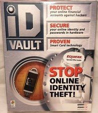 ID Vault Stop Online Identity Theft Guard ID Systems USB New  picture