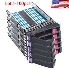 Lot HP 2.5 SAS SATA Tray Caddy 378343-002 Proliant ML370 DL380 DL580 DL360 G6 G7 picture